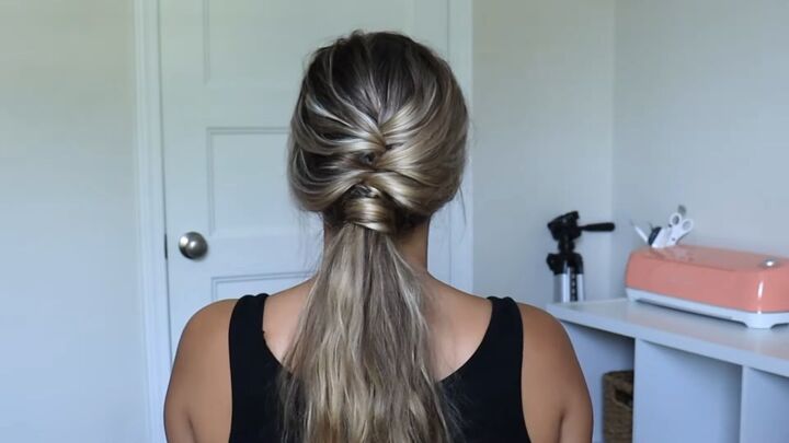 5 unique ponytails you can easily make with the topsy tail tool, Braided Topsy Tail hairstyle