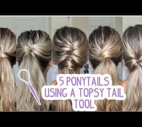 5 Unique Ponytails You Can Easily Make With the Topsy Tail Tool