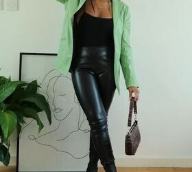 4 unique chunky chelsea boots outfit ideas for a cool edgy vibe, Chunky boots outfit with leather on leather
