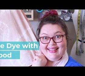 How to Dye With Turmeric, Hazelnuts & Onion Skins - Fun Food Tie Dyes