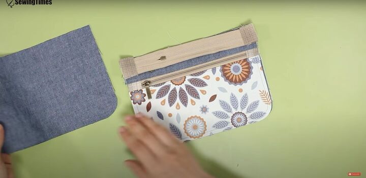 how to make a practical diy belt bag that can clip onto jeans, How to make a DIY belt bag