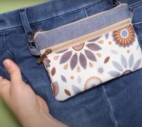 How to Make a Practical DIY Belt Bag That Can Clip Onto Jeans