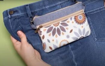 How to Make a Practical DIY Belt Bag That Can Clip Onto Jeans