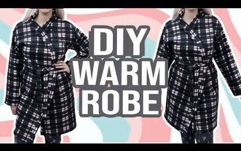 Ready for the Colder Nights? Make This Cozy, Fleecey DIY Robe