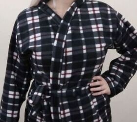 ready for the colder nights make this cozy fleecey diy robe, How to sew a DIY robe