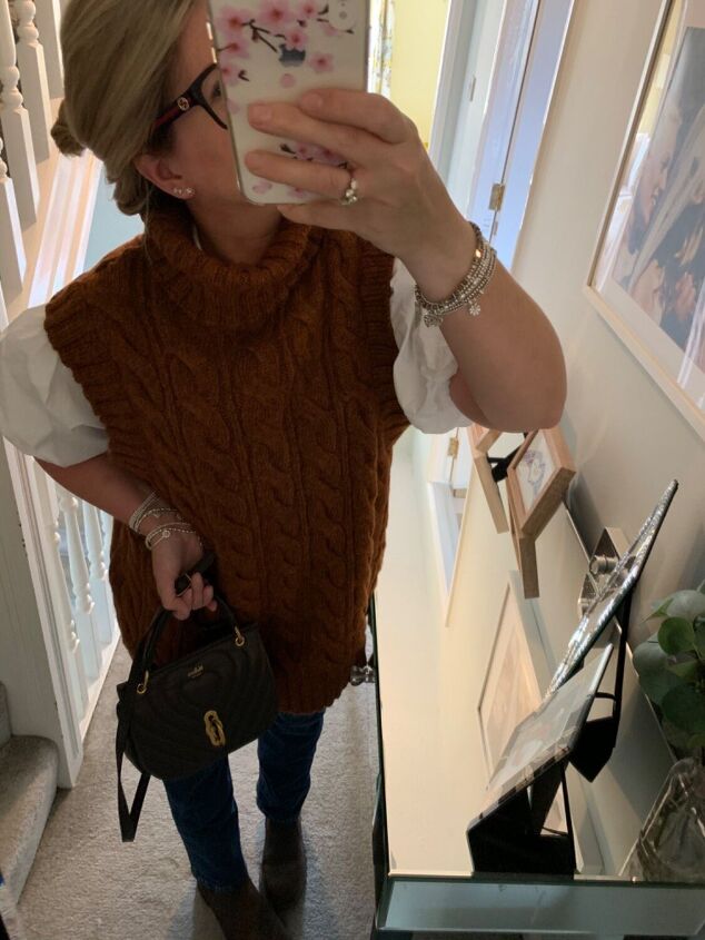 a w 21 ways to style a sleeveless knitted vest