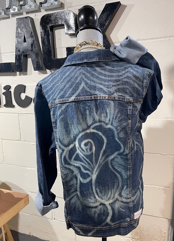 Bleach Jacket Examples DIY Bleached Denim Jacket | Upstyle