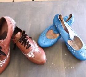 how to stretch shoes easily paint them for a whole new look, How to stretch shoes and paint them