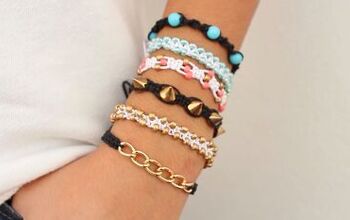 5 Cute Square Knot Friendship Bracelet Ideas With Beads & Chains