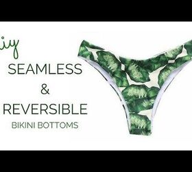 How to Sew a Reversible Bikini Bottom - Simple Step-by-Step Tutorial