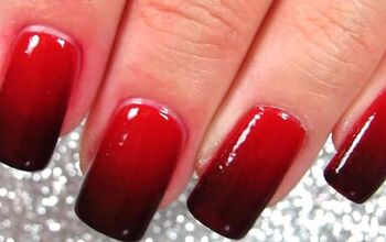 How to Do Sexy Black to Red Ombre Nails at Home the Easy Way