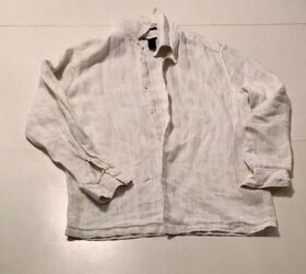Linen Shirt Refashion | Upstyle