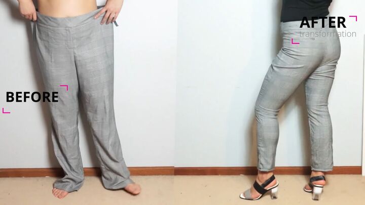 how to easily make alterations to pants in 5 different ways, How to alter pants that are too big