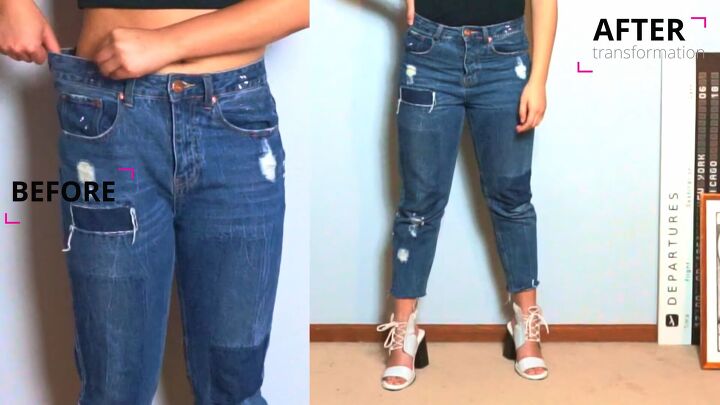 how to easily make alterations to pants in 5 different ways, How to alter pants at the waist