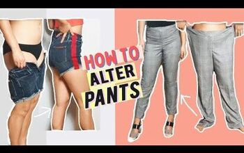 How to Easily Make Alterations to Pants in 5 Different Ways