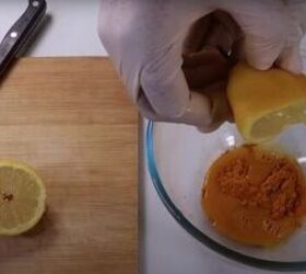 You might not believe your eyes when you mix lemon and turmeric today