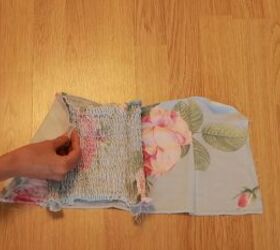 how to make a gorgeous floral diy dress out of an old blanket, DIY dress sewing tutorial