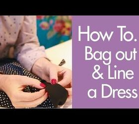 Sewing Skills: How to Line a Dress Properly, Just Like a Seamstress