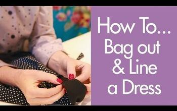 Sewing Skills: How to Line a Dress Properly, Just Like a Seamstress