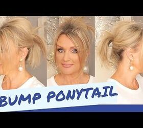 How to Do a Perfect Bump Ponytail Hairstyle Step-by-Step