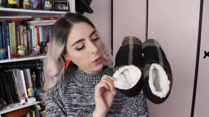 how to make cozy diy slippers with faux fur perfect for cold nights, DIY slippers