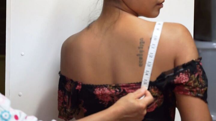 how to make your own off the shoulder dress DIY Mini Off-Shoulder Dress Sewing Tutorial