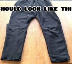 How to Make Trendy DIY Stacked Pants Out of 2 Pairs of Sweatpants | Upstyle