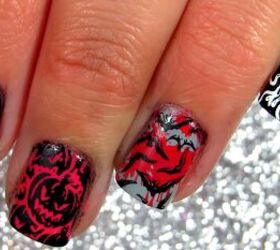 How to Use Halloween Nail Stamping Plates For Fast & Easy Nail Designs