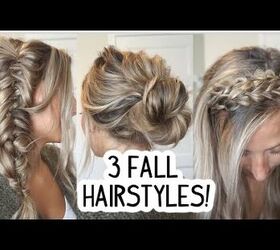 3 Cute & Easy Fall Hairstyles to Try With Medium or Long Hair