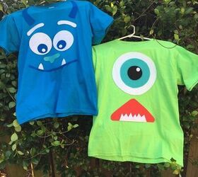 Monsters Inc Halloween Costumes Created From T-shirts