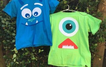 Monsters Inc Halloween Costumes Created From T-shirts