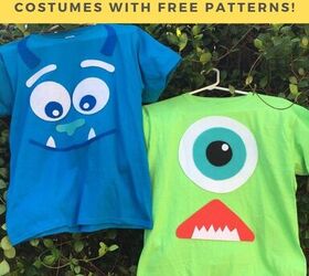 monsters inc halloween costumes created from t shirts