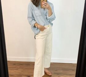 3 ways to wear a chambray button up shirt