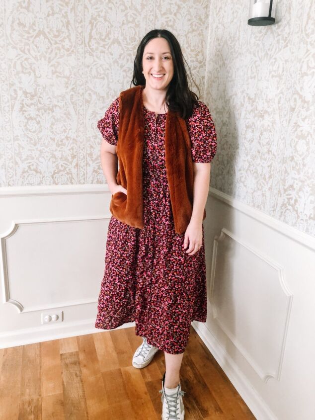 4 ways to style a floral midi