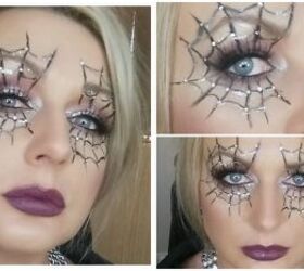 How to Do Easy Spider Web Face Makeup for Halloween in 4 Simple Steps