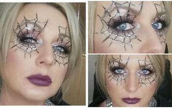 How to Do Easy Spider Web Face Makeup for Halloween in 4 Simple Steps