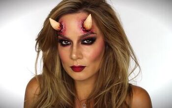 How to Do Sexy Devil Makeup for Halloween (Complete With Horns!)