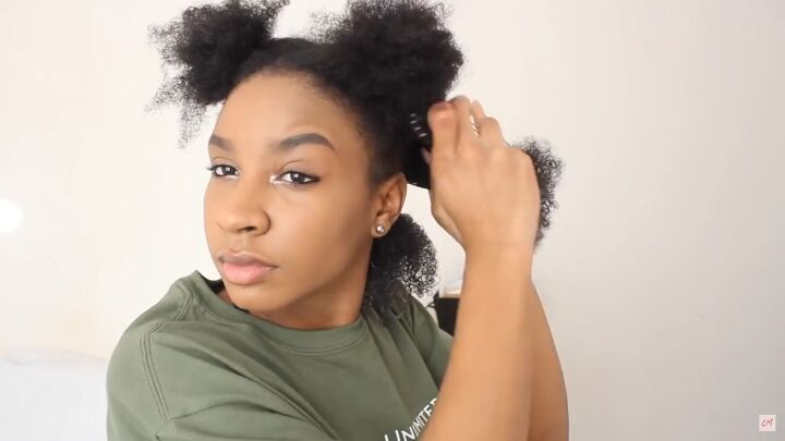 how to do a wash and go on natural hair easy 4b wash and go routine, Wash and go type 4 natural hair