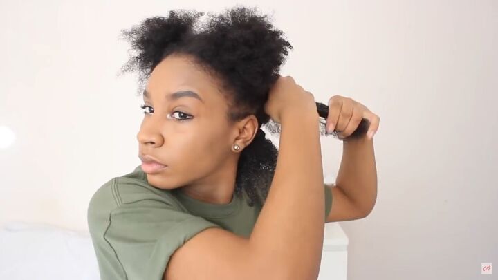 how to do a wash and go on natural hair easy 4b wash and go routine, Wash and go on 4b hair