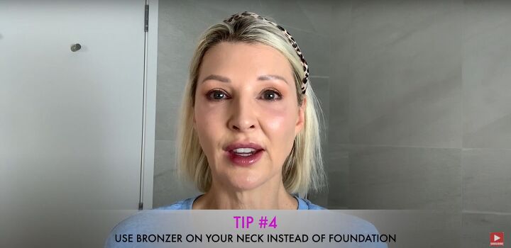 7 easy tips for applying the best foundation for large pores, Where to apply bronzer