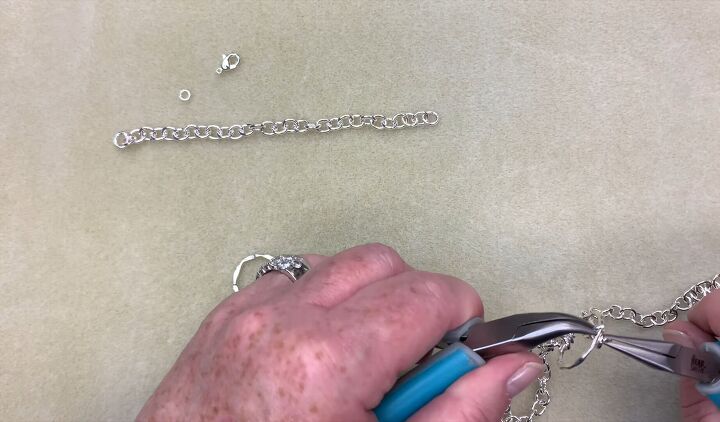 how to make an elegant diy layered chain necklace with charms, Making a DIY layered necklace