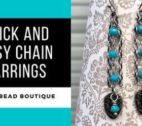 How to Make Quick & Easy Chain Earrings at Home