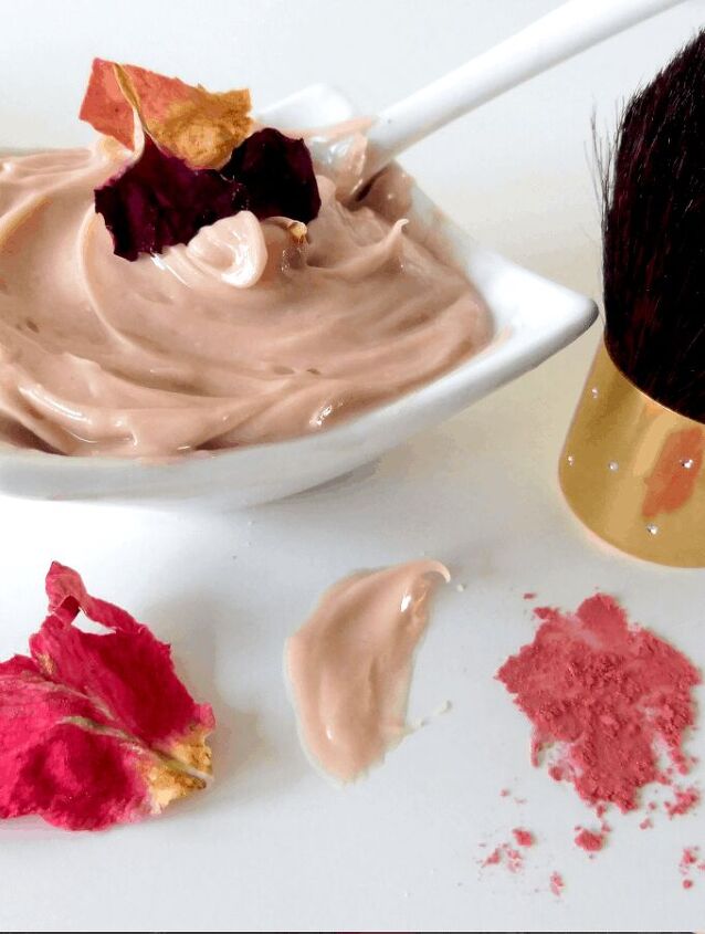 natural homemade rose cream to nourish your skin