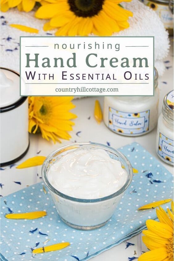 homemade hand cream with essential oils easy hand lotion recipe
