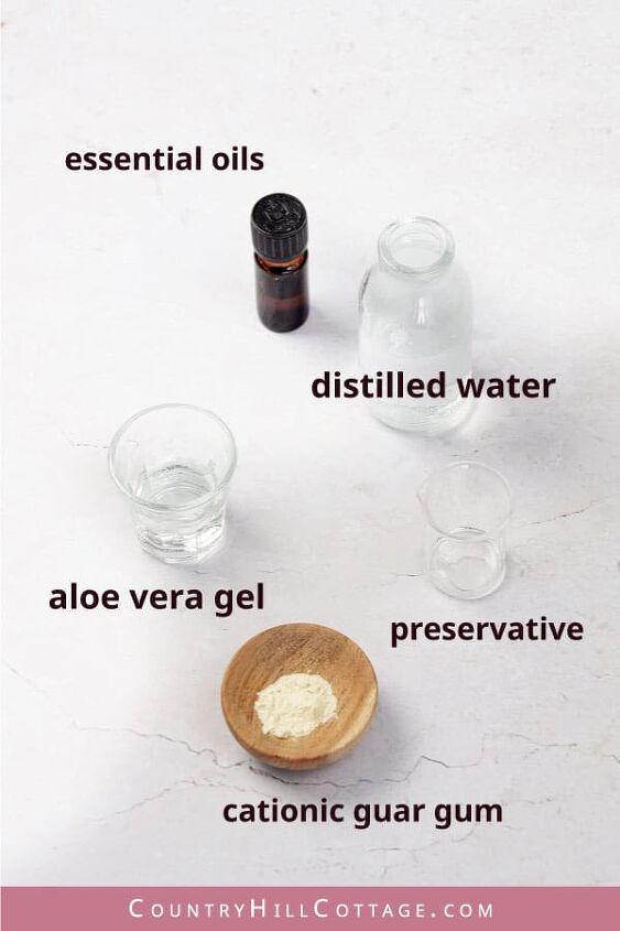 diy leave in conditioner spray for all hair types