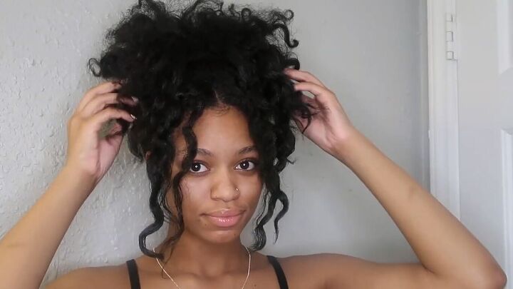 5 lazy natural hairstyles for stretched hair you can do in 5 minutes, Easy lazy hairstyles natural hair