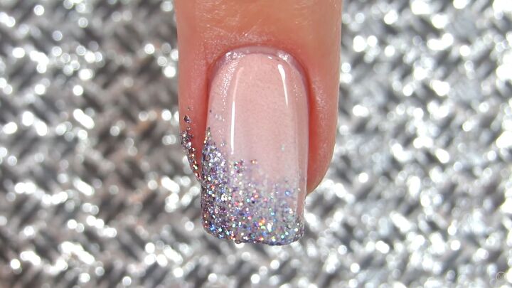 10 easy peasy nail art designs for beginners step by step tutorial, How to do glitter ombre nails