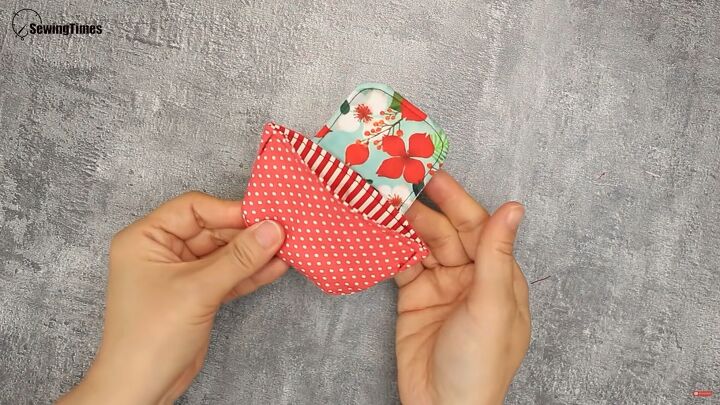 how to make a simple diy coin purse perfect gift idea, Easy DIY coin purse tutorial