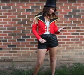 How to Easily Make a DIY Ringleader Costume for Halloween Upstyle