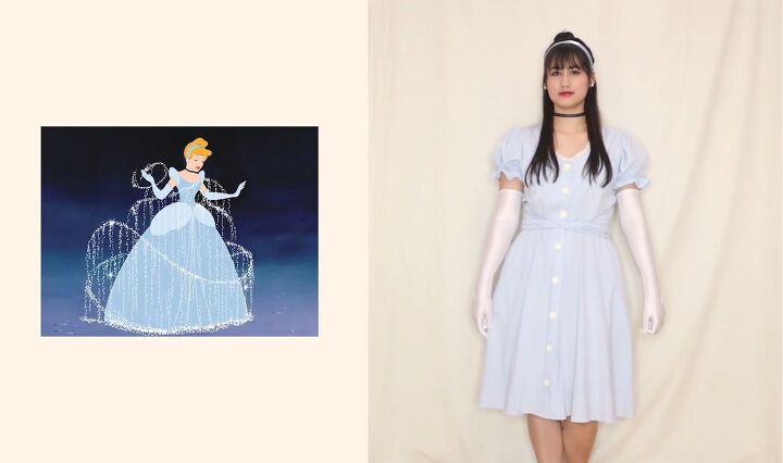 how to make diy cinderella totoro kiki s delivery service costumes, DIY Cinderella costume for adults